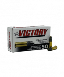 Victory 22 Long Rifle Ammunition 500 rounds Box