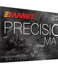 Barnes Precision Match 6.5mm Grendel 120 grain Match Burner Open Tip Match Boat Tail Centerfire Rifle Ammunition 500 RDS