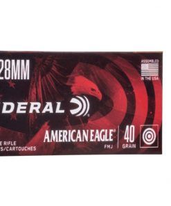 Federal Premium Centerfire Handgun Ammunition 5.7x28mm 40 grain Full Metal Jacket Centerfire Pistol Ammunition 500 ROUNDS