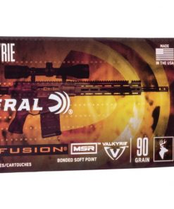 Federal Premium FUSION .224 Valkyrie 90 grain Fusion Soft Point Centerfire Rifle Ammunition F224VLKMSR1 Caliber: .224 Valkyrie, Number of Rounds: 500