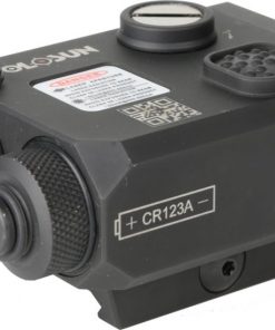 Holosun Dual Laser Sight with IR Illuminator LS321G Color: Black, Beam Color: Green, Finish: Red
