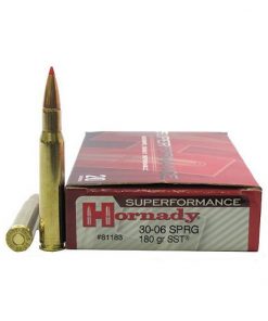 Hornady Superformance .30-06 Springfield 180 Grain Super Shock Tip Centerfire Rifle Ammunition 81183 Caliber: .30-06 Springfield, Number of Rounds: 500