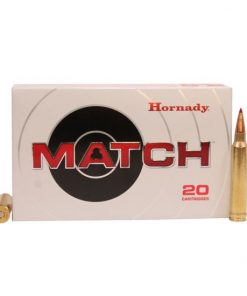 Hornady Match .300 Winchester Magnum 195 Grain Extremely Low Drag Match Centerfire Rifle Ammunition 500