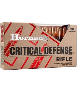 Hornady Critical Defense .308 Winchester 155 Grain Flex Tip eXpanding Centerfire Rifle Ammunition 80920 Caliber: .308 Winchester, Number of Rounds: 500