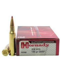 Hornady Superformance .308 Winchester 165 Grain Gilding Metal eXpanding Centerfire Rifle Ammunition 8099 Caliber: .308 Winchester, Number of Rounds: 500