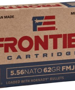 Hornady Frontier 5.56x45mm NATO 62 Grain Full Metal Jacket Centerfire Rifle Ammunition 500 ROUNDS