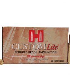 Hornady Custom Lite 7mm-08 Remington 120 Grain Super Shock Tip Centerfire Rifle Ammunition 80572 Caliber: 7mm-08 Remington, Number of Rounds: 500
