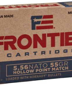 Hornady Frontier 5.56x45mm NATO 55 Grain Hollow Point Centerfire Rifle Ammunition 500 RDS