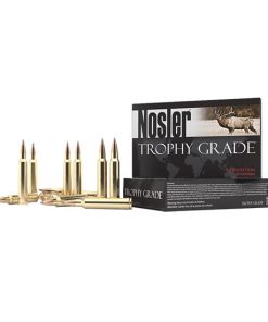 Nosler Trophy Grade .300 Winchester Magnum 190 Grain AccuBond Long Range Brass Cased Centerfire Rifle Ammunition 500 ROUNDS