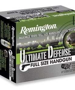 Remington Ultimate Defense Full-Size .380 ACP 102 Grain Bonded Jacketed Hollow Point Centerfire Pistol Ammunition 28937 Caliber: .380 ACP, Number of Rounds: 500