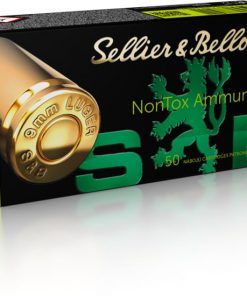 Sellier & Bellot SB9NT Handgun 9mm Luger Non-Tox 115 Gr Full Metal Jacket (FMJ) 500 RDS