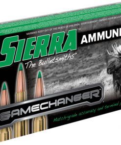 Sierra GameChanger .300 Winchester Magnum 180 Grain, Sierra Tipped GameKing Brass Cased Centerfire Rifle Ammunition 500 ROUNDS