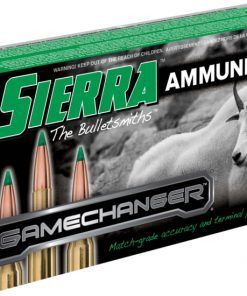 Sierra GameChanger 7mm Remington Magnum 150 grain Sierra Tipped GameKing Brass Centerfire Rifle Ammunition 500 RDS