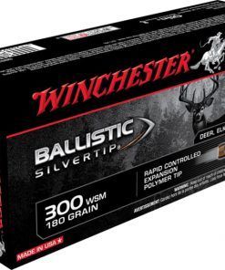 Winchester Ballistic Silvertip .300 WSM 180 Grain Polymer Tip Rifle Ammunition 500 ROUNDS