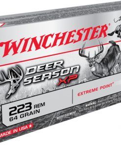 Winchester DEER SEASON XP .223 Remington 64 grain Extreme Point Polymer Tip Centerfire Rifle Ammunition X223DS  500 ROUNDS