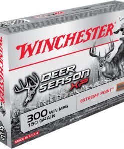 Winchester DEER SEASON XP .300 Winchester Magnum 150 grain Extreme Point Polymer Tip Centerfire Rifle Ammunition 500 ROUNDS