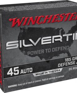 Winchester SUPER-X HANDGUN .45 ACP 185 grain Silvertip Jacketed Hollow Point Centerfire Pistol Ammunition 500 ROUNDS